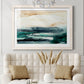 Sea Foam Flow II - Barnwood Framed Art Print