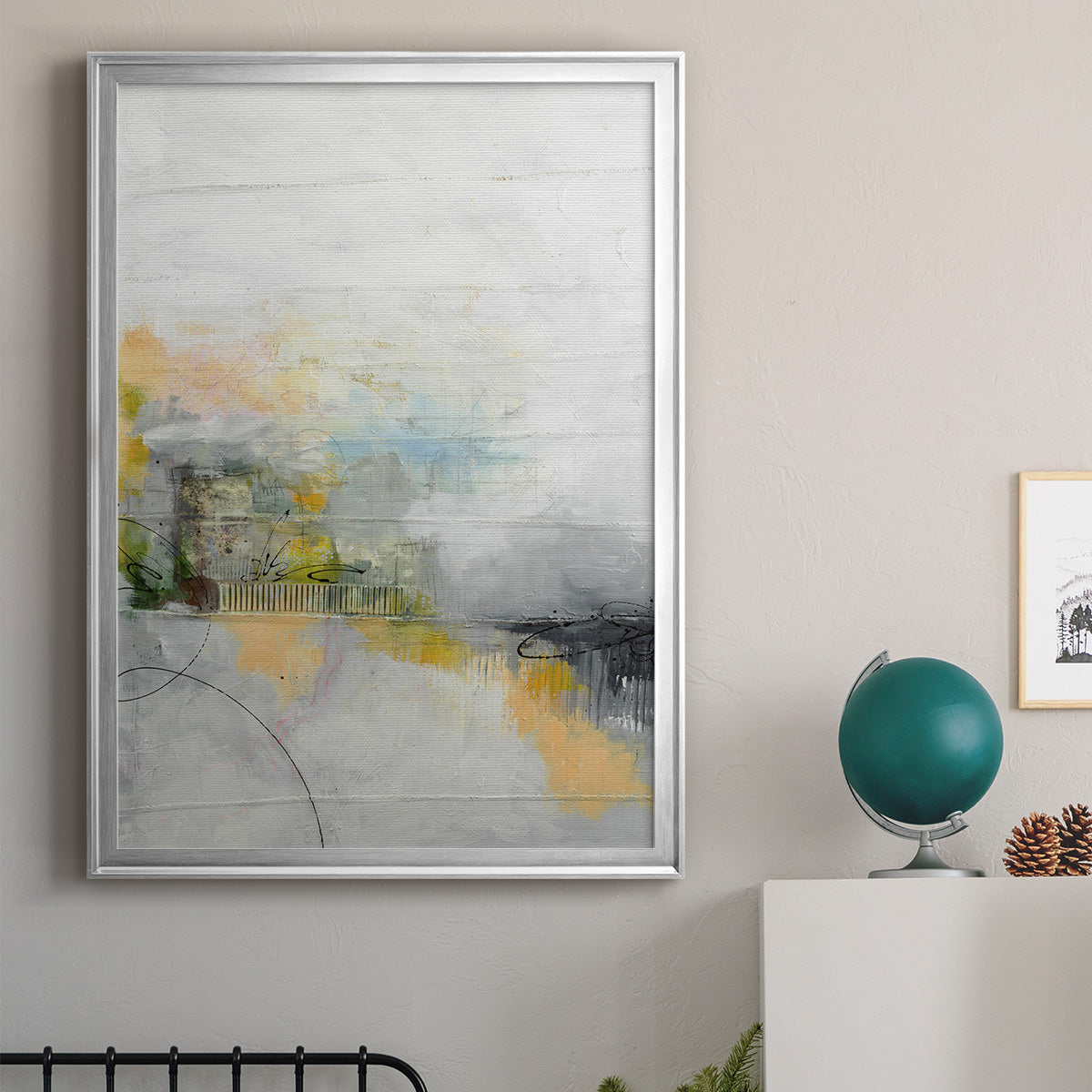 A Place of My Own - Modern Framed Canvas Print