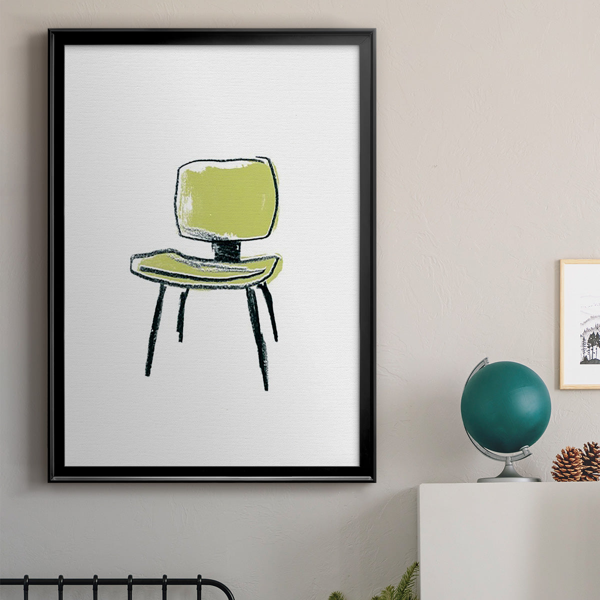 Take a Seat VI - Modern Framed Canvas Print