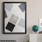 Block Encounter Revisit I - Modern Framed Canvas Print