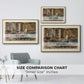 Cabinet de Flaubert à Croisset, 1874 - Floater Framed Canvas Print