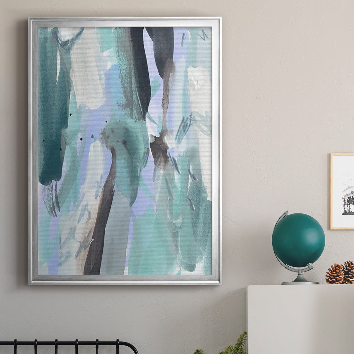 Ocean Crush VI - Modern Framed Canvas Print