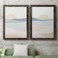 Wave Tableau I - Premium Framed Canvas 2 Piece Set - Ready to Hang