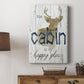 Happy Place Cabin Premium Gallery Wrapped Canvas - Ready to Hang