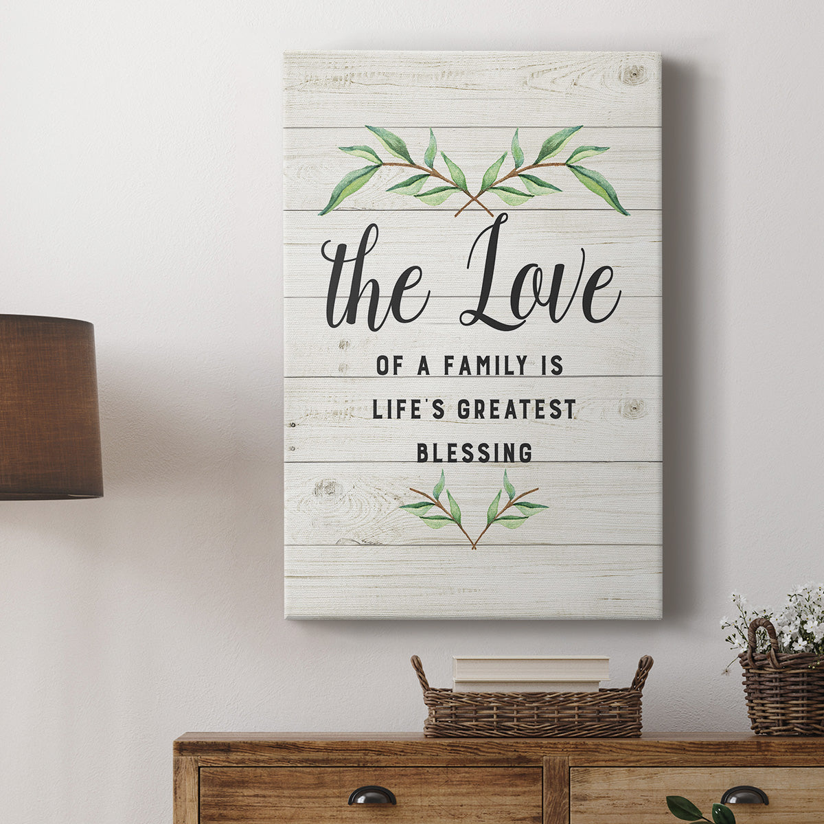 Love of a Family Premium Gallery Wrapped Canvas - Ready to Hang