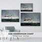 A Ship in the Storm, c. 1899 - Floater Framed Canvas Print