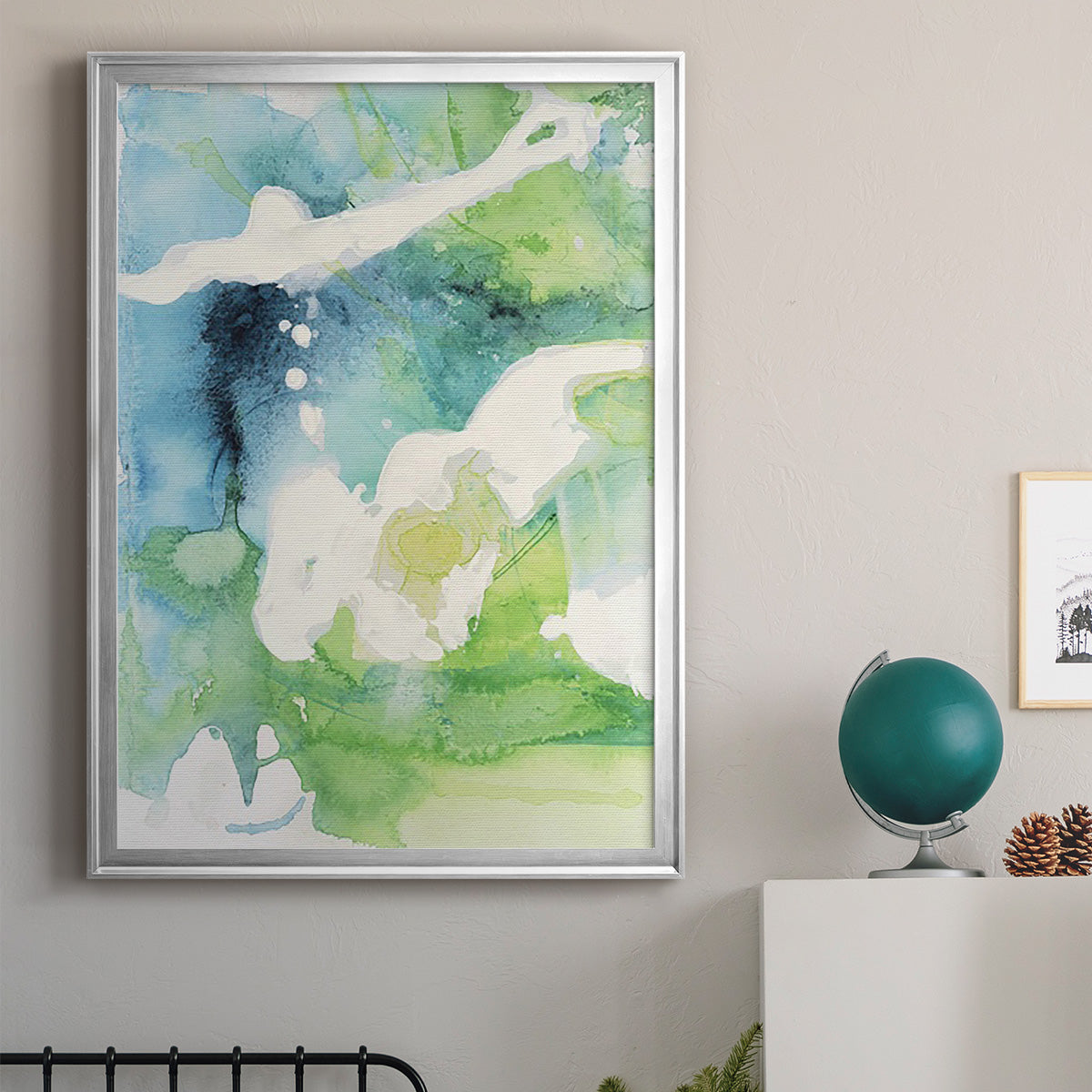 Rising Above I - Modern Framed Canvas Print