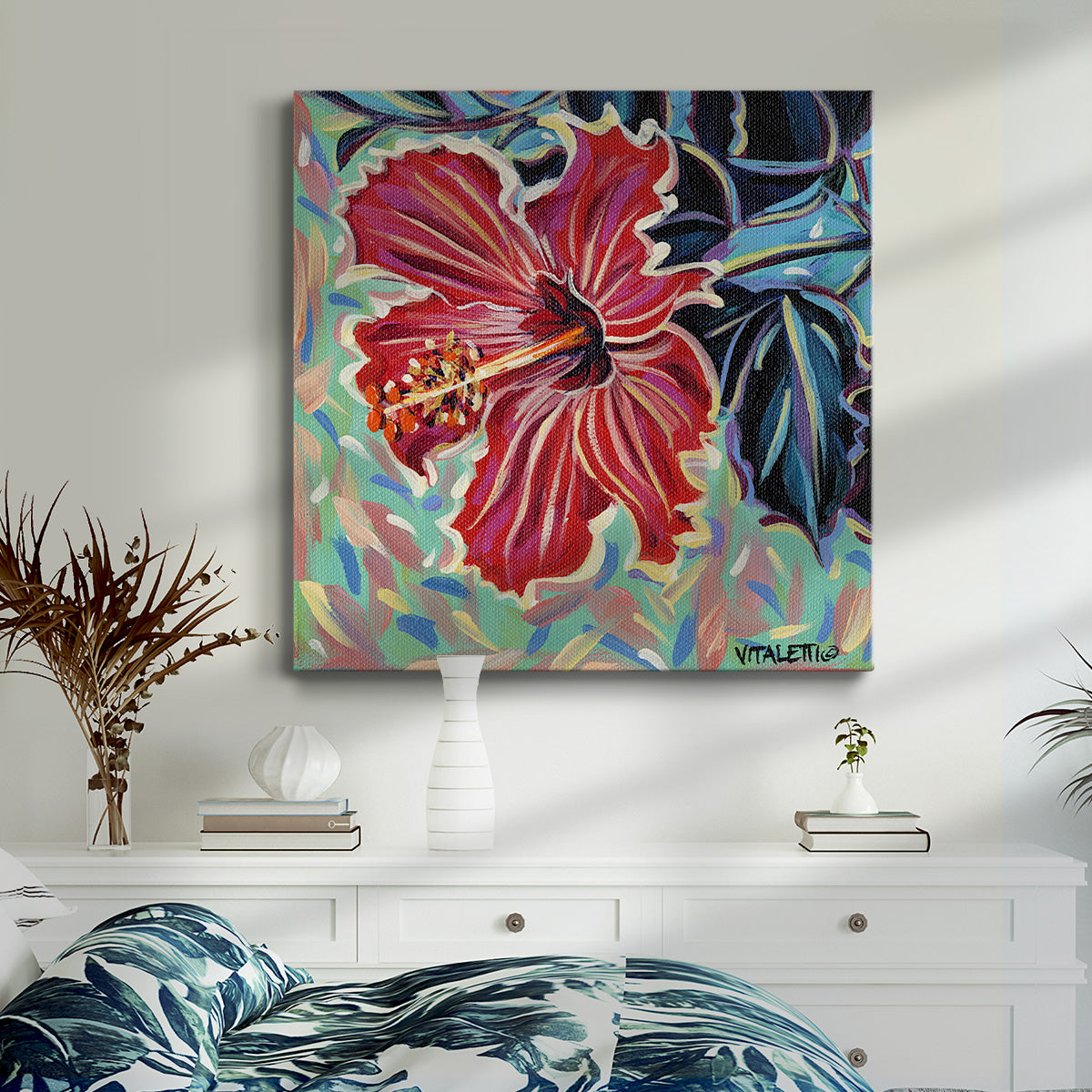 Hawaiian Beauty II - Canvas Art Print