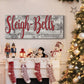 Sleigh Bells Premium Gallery Wrapped Canvas - Ready to Hang