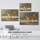 Rough-Coated Collie, 1809 - Floater Framed Canvas Print