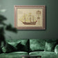 Antique Ship Plan VIII Premium Framed Canvas- Ready to Hang