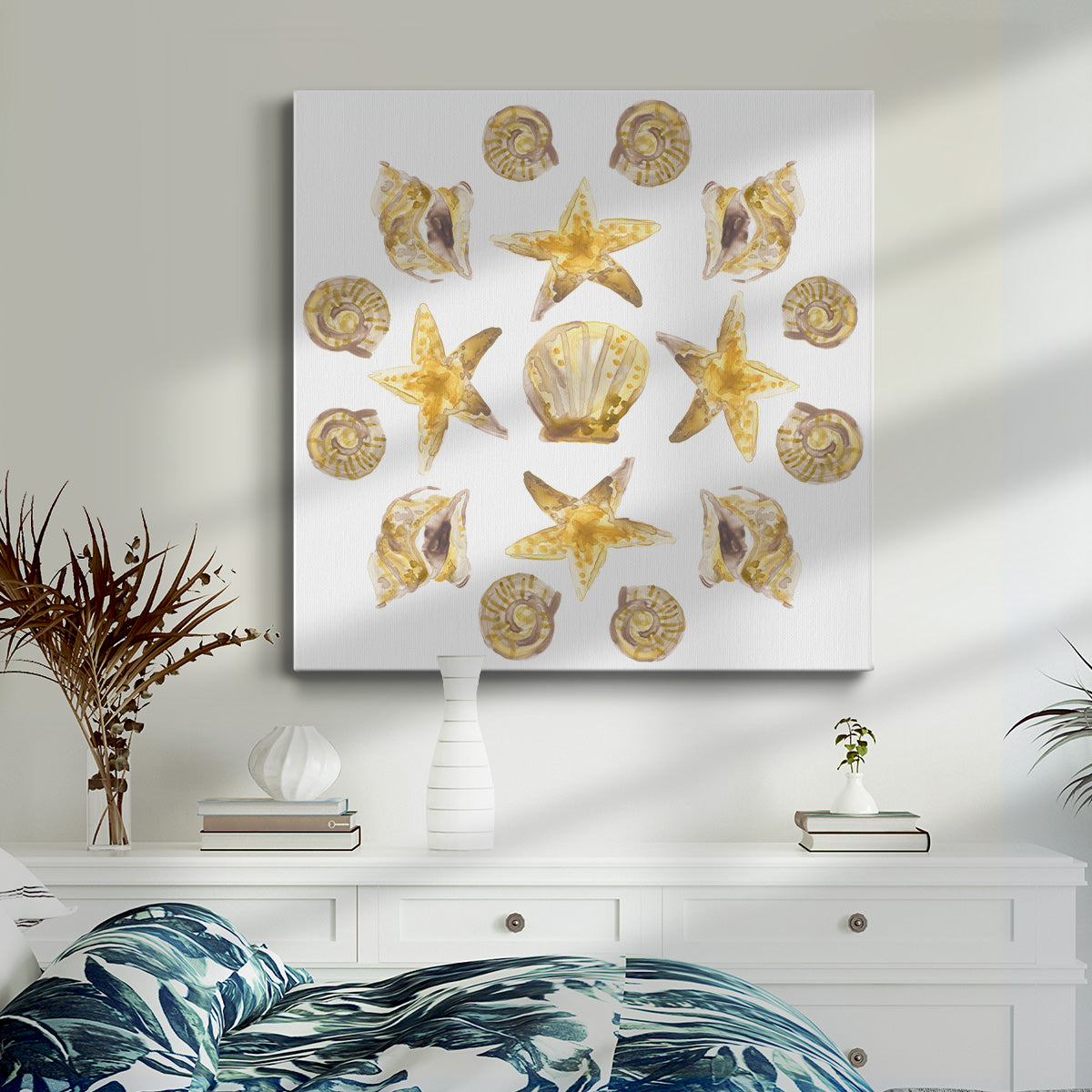 Seaside Kaleidoscope I - Canvas Art Print
