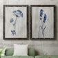 Indigo Botanical I - Premium Framed Canvas 2 Piece Set - Ready to Hang