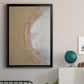 Silver Lake III - Modern Framed Canvas Print