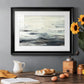 On The Stormy Seas - Modern Framed Art Print