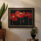 Poppy Trio I Premium Framed Canvas- Ready to Hang