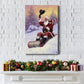 Here Comes Santa - Gallery Wrapped Canvas