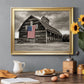 Modern Barn III - Modern Framed Canvas Print