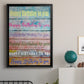 Birthday Song - Modern Framed Canvas Print