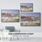 Gasometers at Clichy, 1886 - Floater Framed Canvas Print