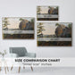 Landscape with the Balbersteine near Miesenbach, 1839 - Floater Framed Canvas Print