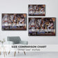 Women of Algiers (Version O), 1955 - Floater Framed Canvas Print