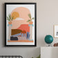 Paper Scene IV - Modern Framed Canvas Print