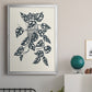 Growing Leaves II - Modern Framed Canvas Print