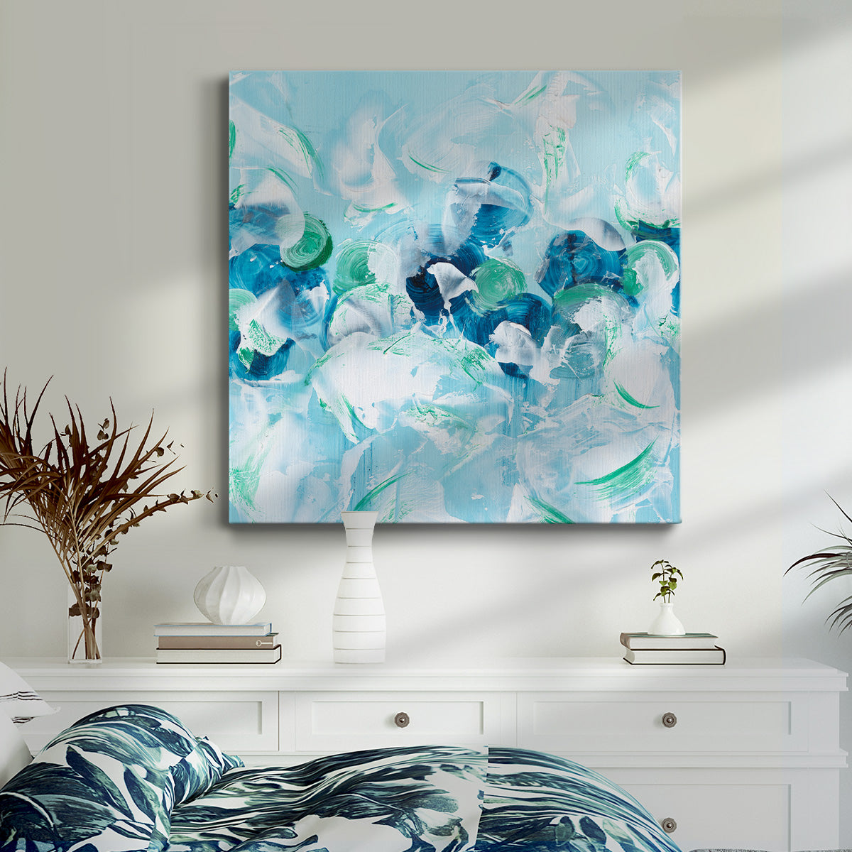 Abstract Cloud Cover I-Premium Gallery Wrapped Canvas - Ready to Hang