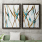 Runnel XVII - Premium Framed Canvas 2 Piece Set - Ready to Hang