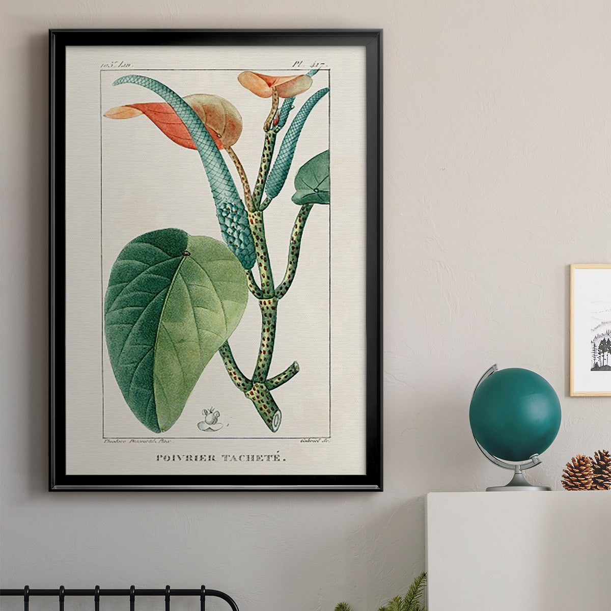 Turpin Tropical Botanicals II - Modern Framed Canvas Print