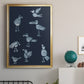Flock I - Modern Framed Canvas Print
