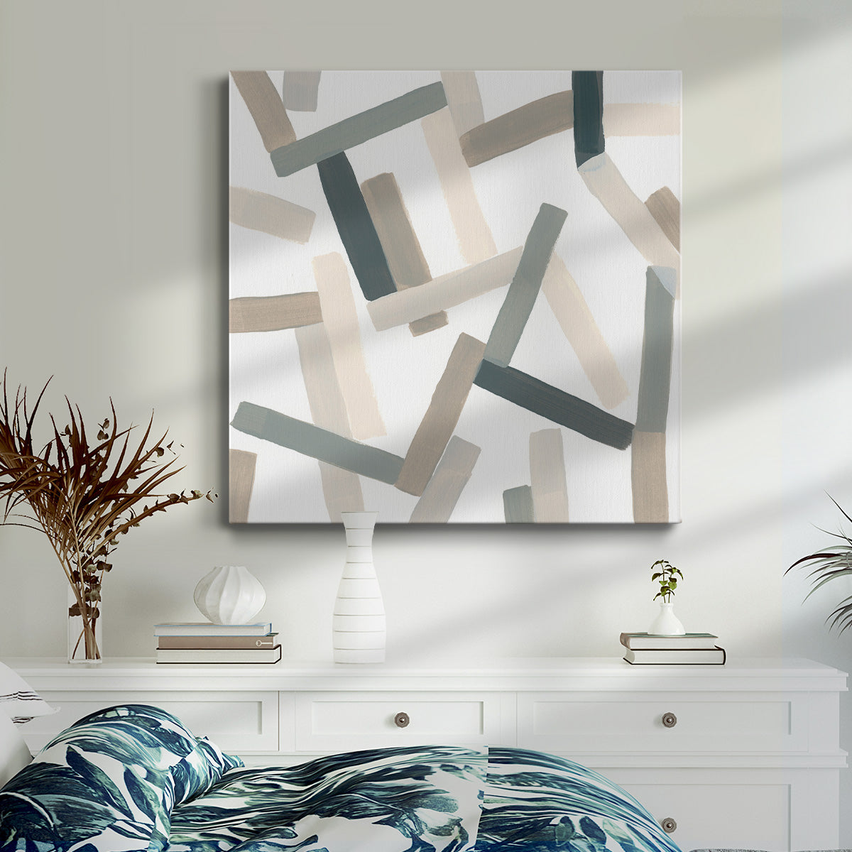 Matchstick Jumble II - Canvas Art Print