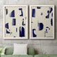 Fragment Abstraction I - Premium Framed Canvas 2 Piece Set - Ready to Hang