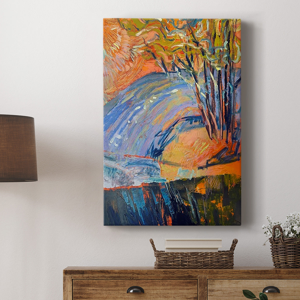 Cadmium Winter Solstice III - Canvas Art Print