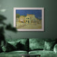 The Yellow House - Ornate Framed Canvas Print