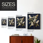 Floral Study Series LII - Restickable Framed Art Set