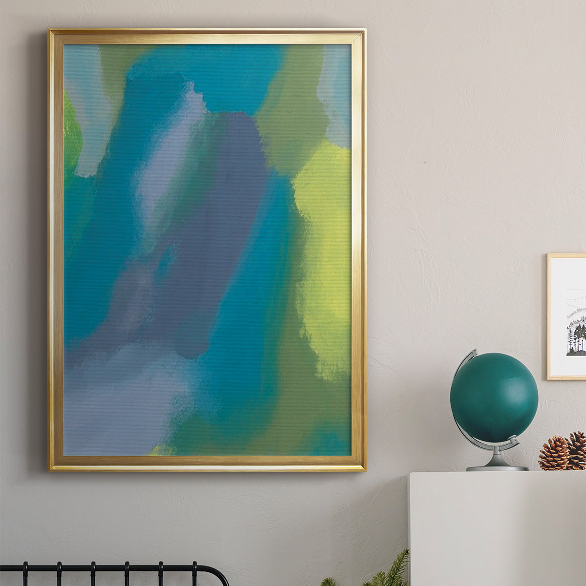 Lost in Memories I - Modern Framed Canvas Print