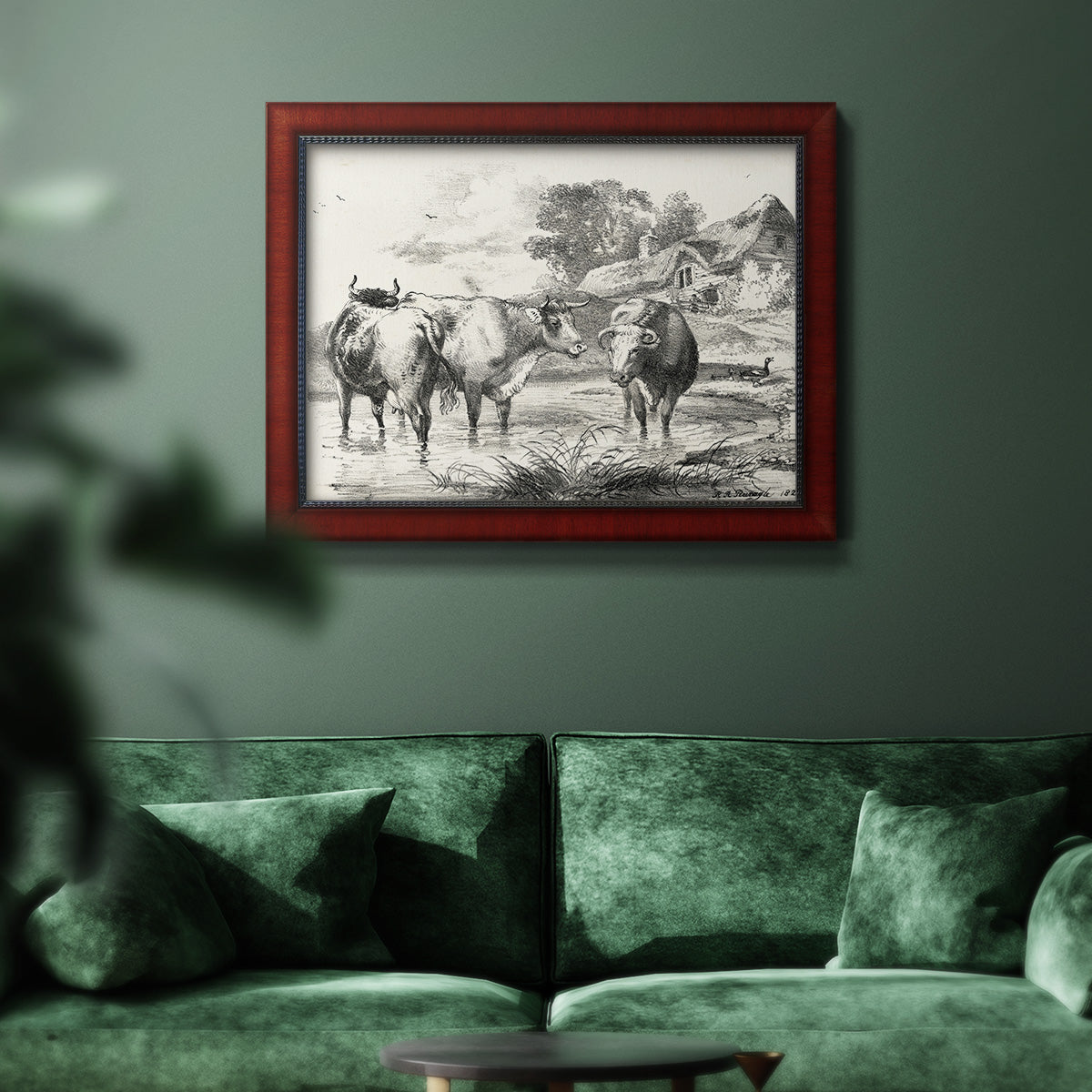 Rural Charms I Premium Framed Canvas- Ready to Hang