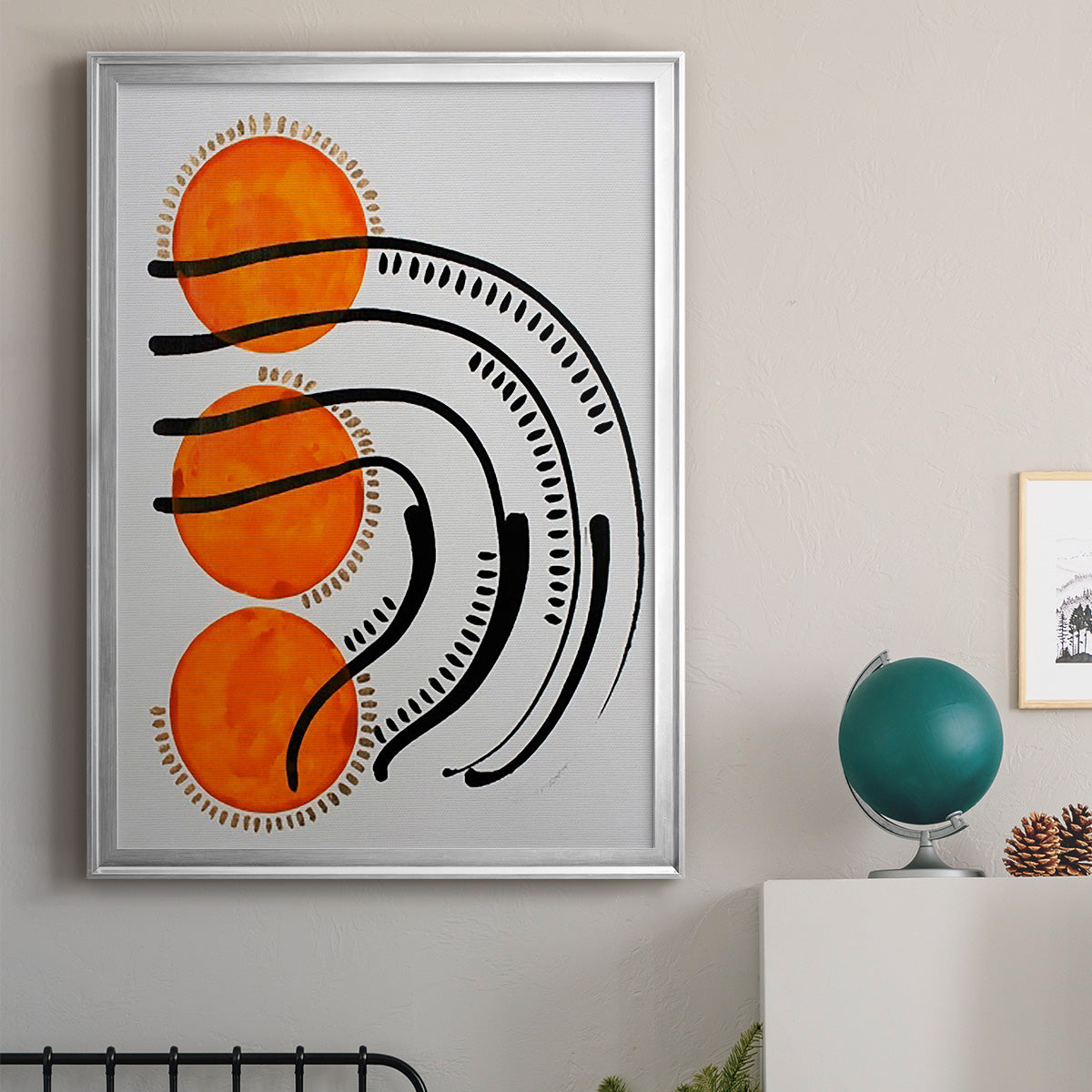 Get a Grip - Modern Framed Canvas Print