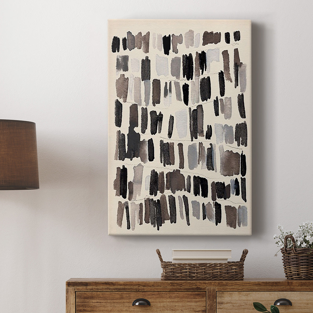 Chalk and Flint IV - Canvas Art Print