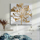 Golden Gilt Bloom II - Canvas Art Print