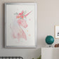 Sweet Unicorn II - Modern Framed Canvas Print