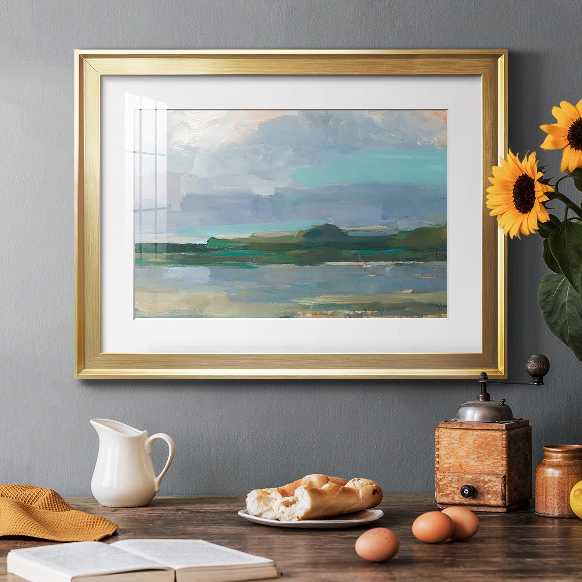 Twilight Vista Study I Premium Framed Print - Ready to Hang