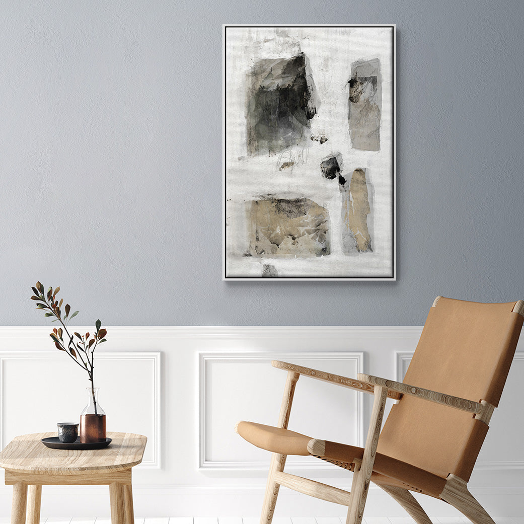 A Simple Love I V30 - Floater Framed Canvas Print