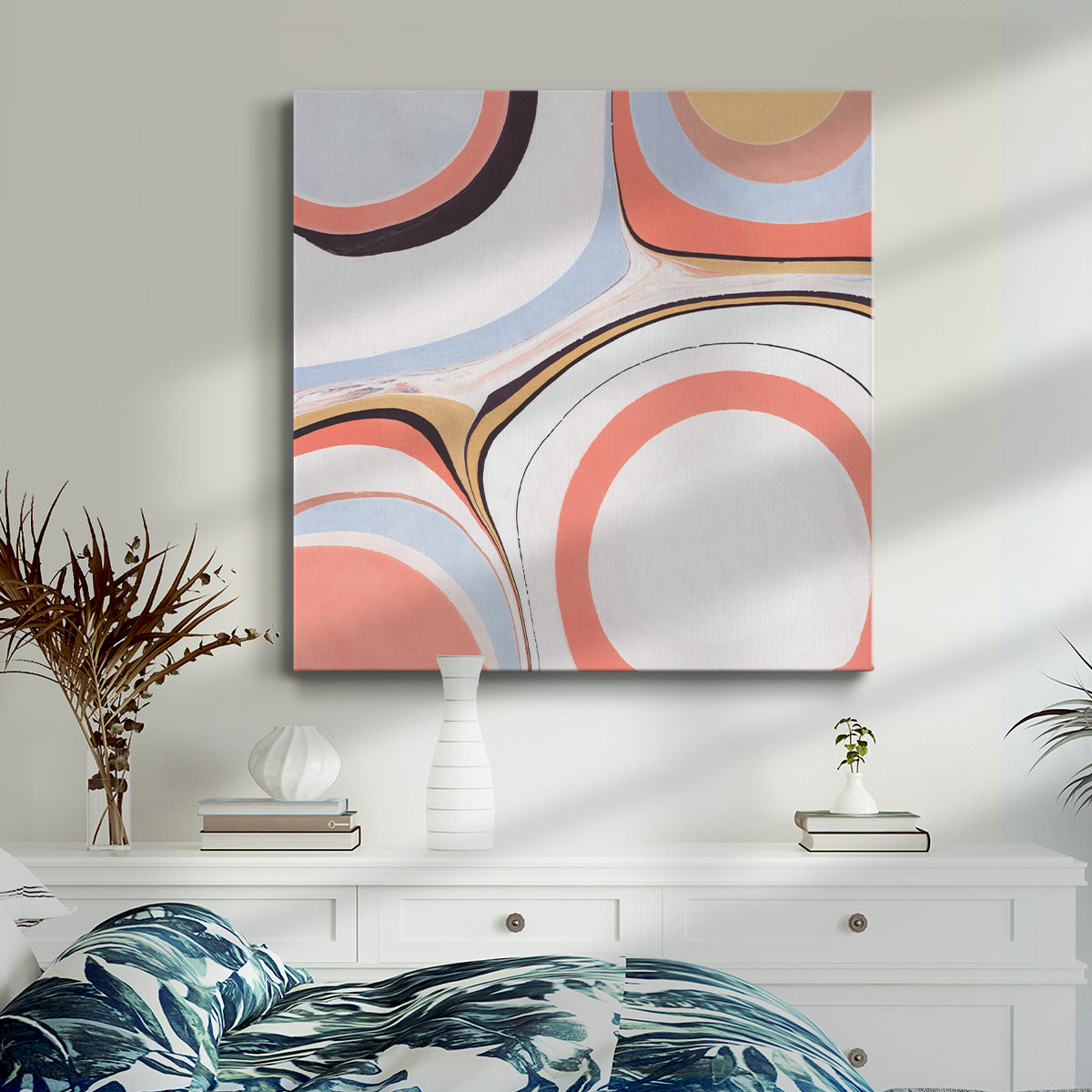 Fluid Rings I - Canvas Art Print