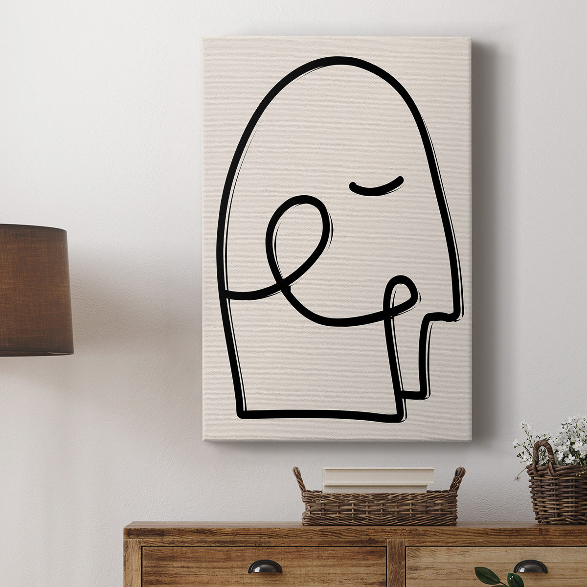 Face It I - Canvas Art Print