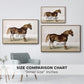 A Cart-Horse - Floater Framed Canvas Print