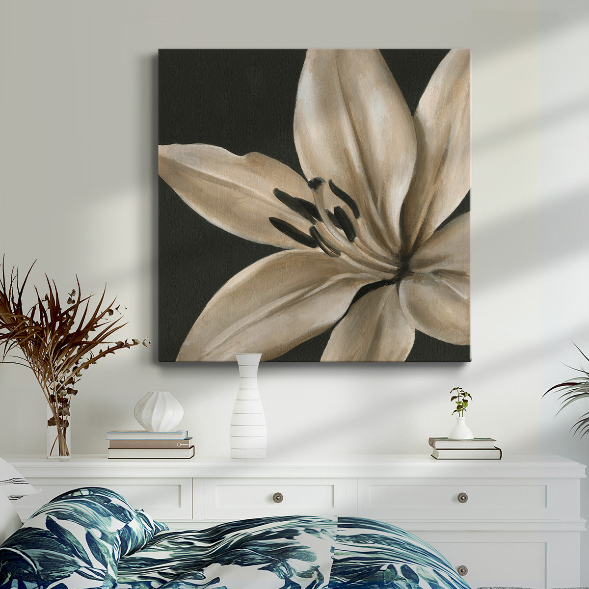 Classical Blooms III - Canvas Art Print