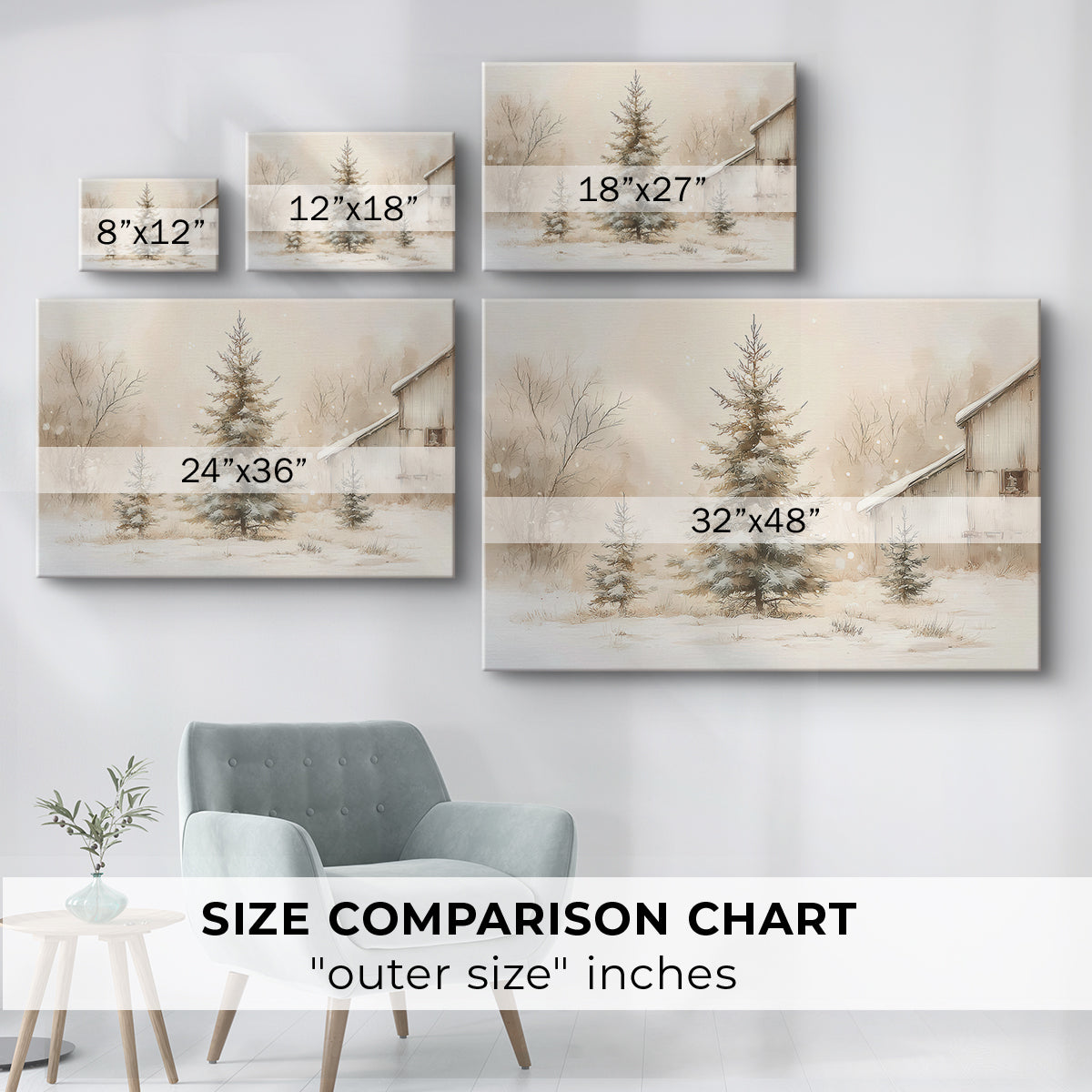 Sugar Cathedral at Twilight - Canvas Art Print